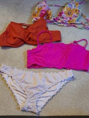 Bikini Set, Multiple Tops, Large
